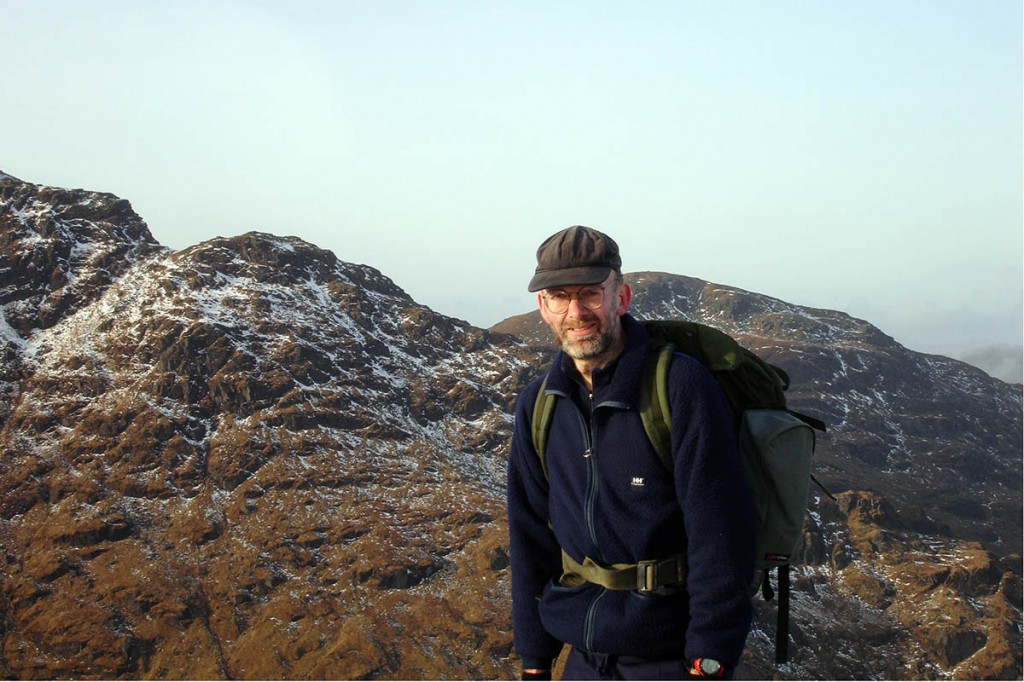 Dave Hewitt, former editor of 'hillzine' The Angry Corrie. Photo: Douglas Small