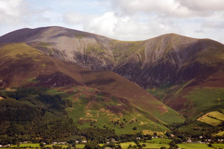 Skiddaw. 32 members of Keswick Mountain Rescue Team turned out to help a non-existent casualty