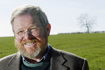 Bill Bryson at home in Norfolk