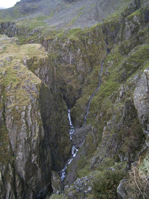 Piers Gill, close to where the walkers were found
