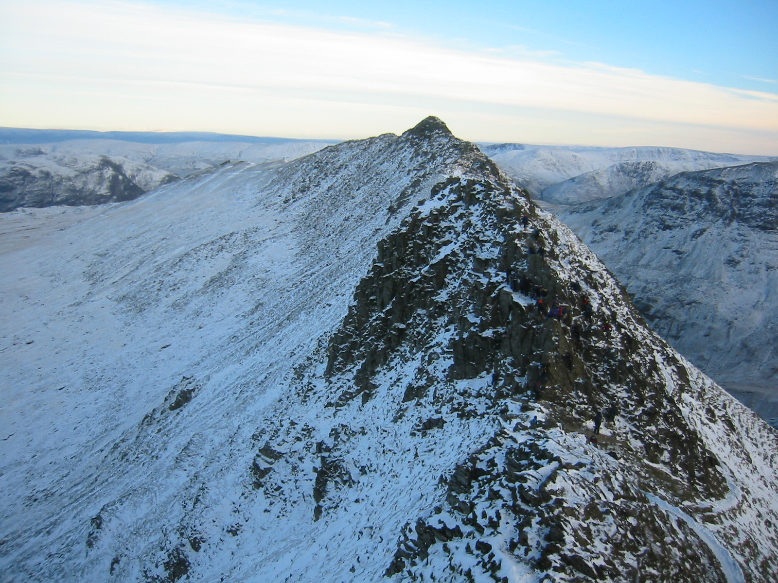Striding Edge in the Lake District national park. Rocky times were predicted if more cash was not forthcoming