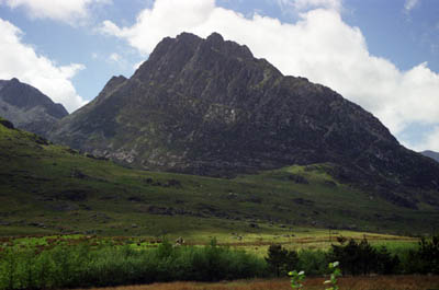 The climbers were helped to safety after getting stuck on Tryfan