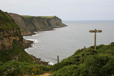 Maw Wyke Hole on the Yorkshire coast