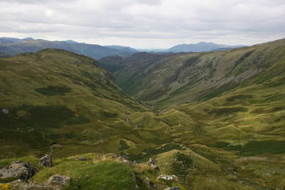 Looking north down Greenup Gill