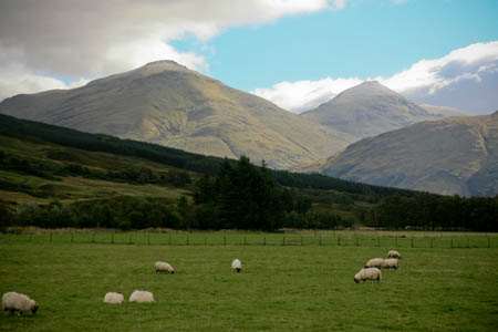 Ben More and the Crianlarich hills: inspiration for Naismiths Rule