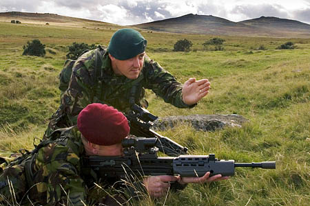 Military training on Dartmoor. Photo: Chris Hargreaves, MoD