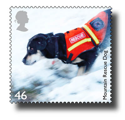 The Royal Mail stamp featuring Merrick