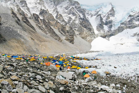 Everest base camp, site for future gay weddings. Photo: Ilker Ender