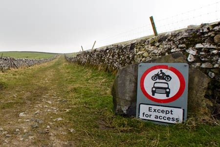 Traffic orders were introduced to try to protect green lanes in the Yorkshire Dales