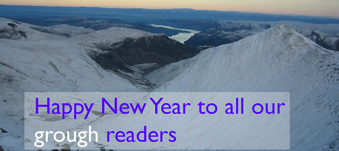 Happy New Year to all our grough readers