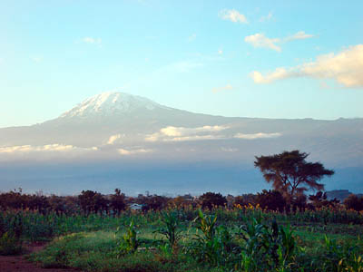 Kilimanjaro: watch out for discarded rappers. Photo: Marc van der Chijs