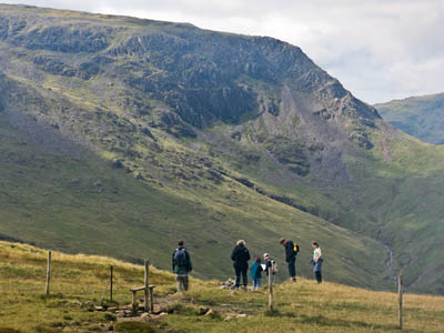 Walkers in the Lake District: no Britneys or Dazzas