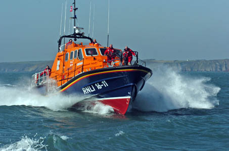 An RNLI lifeboat. Photo: RNLI/Martin Cavaney Photography Ltd