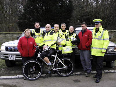 Police officers and Peak District national park rangers involved  in Operation Blackbrook 