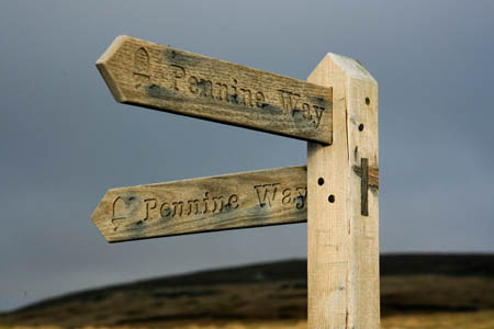 The Pennine Way in the Yorkshire Dales