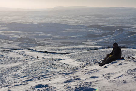 Consider where to stop for lunch: is the summit the ideal place?