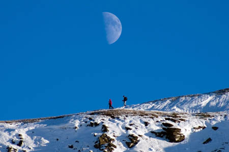 Winter walkers need to prepare for the hills