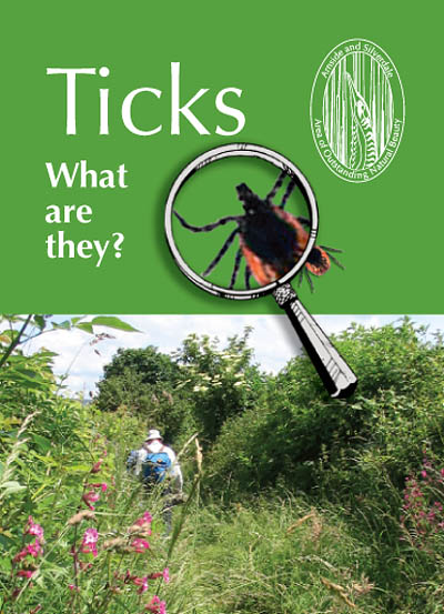 The tick leaflet produced for walkers