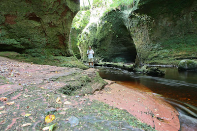 Finnich Glen: off the way, but worth the detour