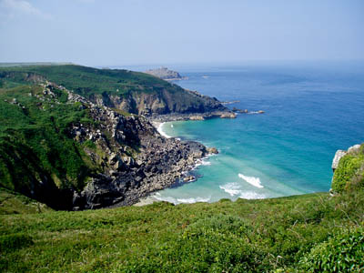 The Cornish coast at Zennor. Photo: Andy Roberts http://distributedresearch.net/blog/