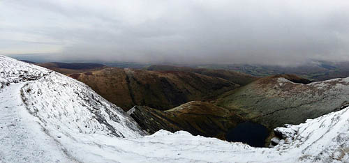 Cloud starts to descend during the incident. Photo supplied by reader Stephen Little Cloud starts to descend during the incident. Photo supplied by reader Stephen Little