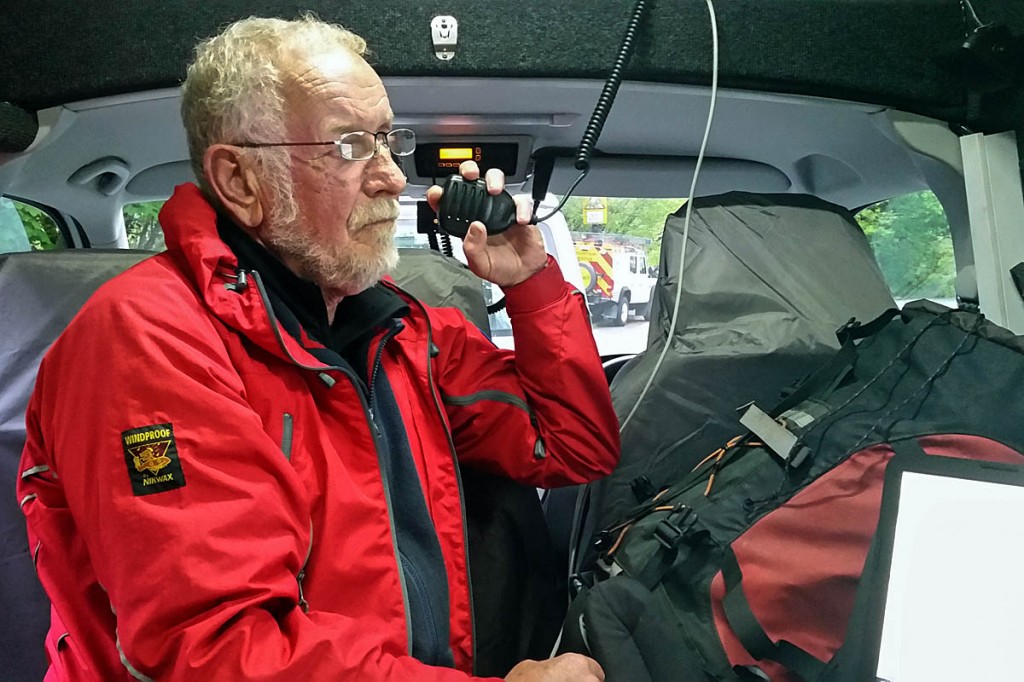 Rescuers were called out after the woman posted a Facebook message. Photo: Aberdyfi SRT