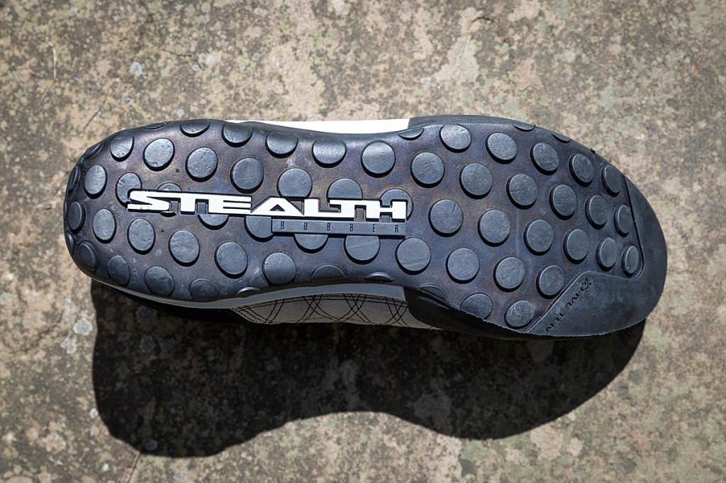 The Five Ten Climbing Guide Tennie has a sole aimed at scrambling. Photo: Bob Smith/grough The Five Ten Climbing Guide Tennie has a sole aimed at scrambling. Photo: Bob Smith/grough