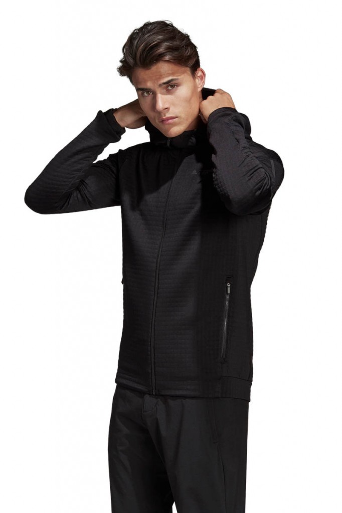 Adidas is one of the first brands to use Power Air in its fleece Adidas is one of the first brands to use Power Air in its fleece