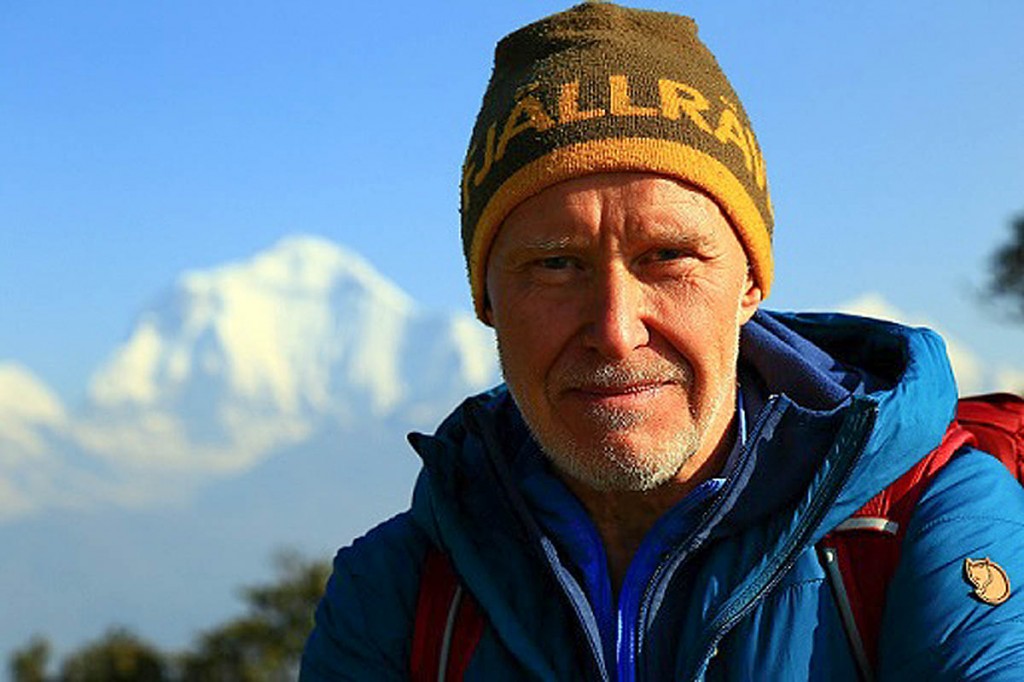 Alan Hinkes in Nepal Alan Hinkes in Nepal