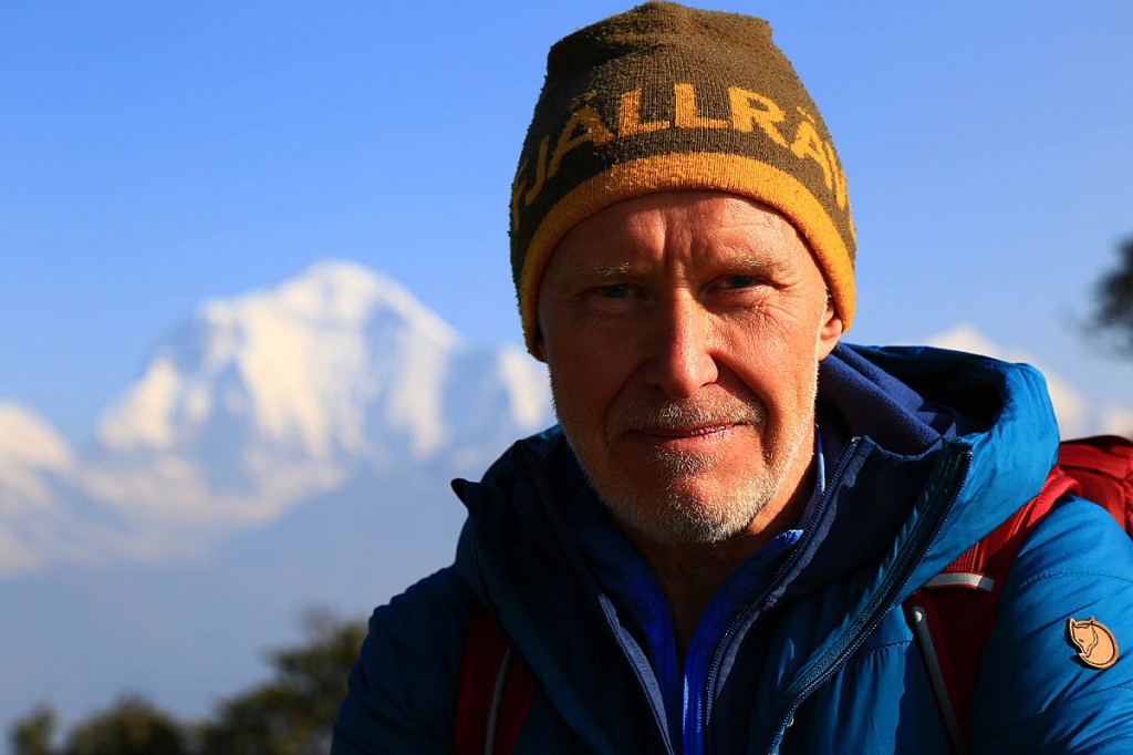 Alan Hinkes in the Himalaya. Photo: Terry Abraham Alan Hinkes in the Himalaya. Photo: Terry Abraham