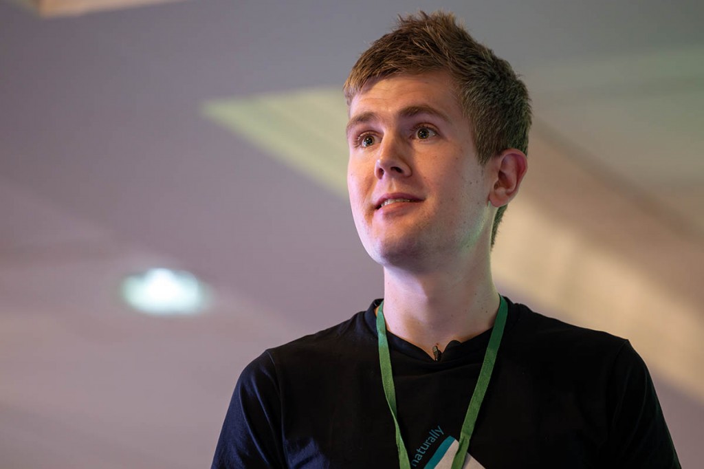 Alex Staniforth is also a motivational speaker. Photo: Bob Smith Photography