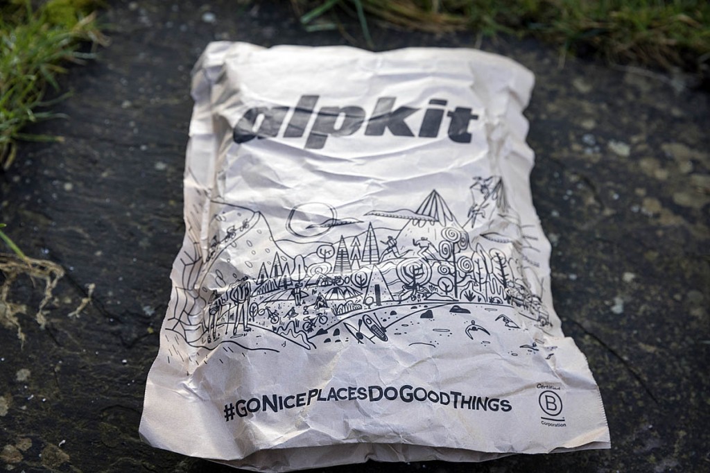 Alpkit is increasing its use of plastic-free packaging. Photo: Bob Smith/grough