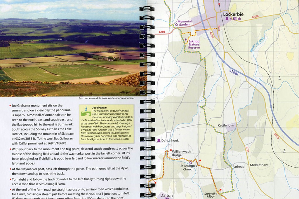 The route descriptions are accompanied by photographs and clear mapping The route descriptions are accompanied by photographs and clear mapping