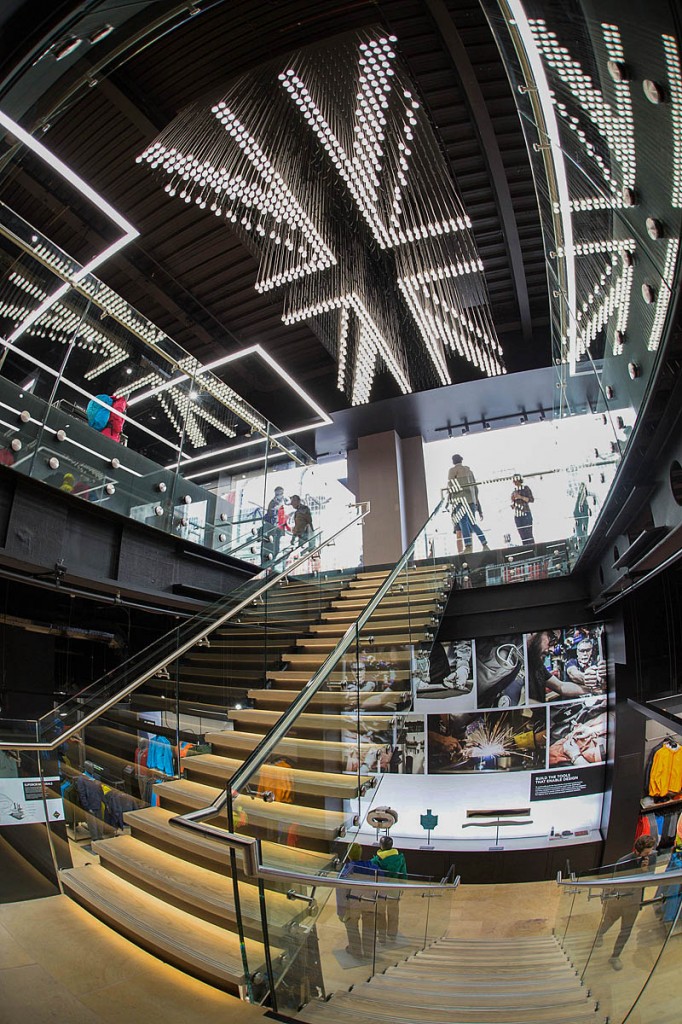 The new Arc'teryx London store The new Arc'teryx London store