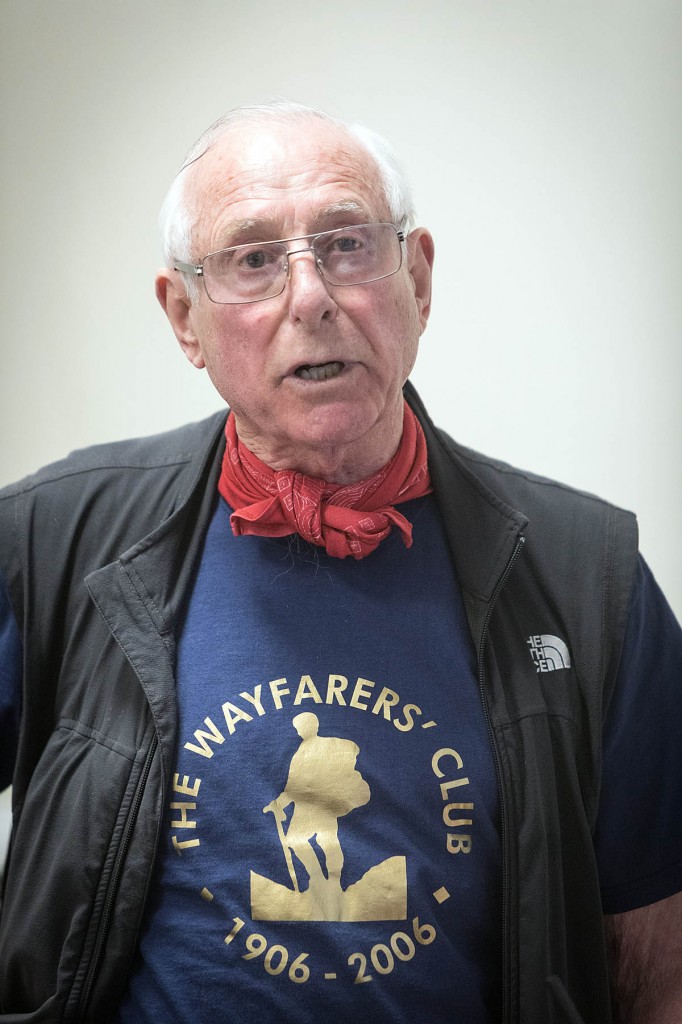 Bob Pettigrew addresses the meeting. Photo: Bob Smith/grough