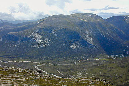 Mr Smith collapsed and fell on Beinn Bhrotain. Photo: Nigel Brown CC-BY-SA-2.0