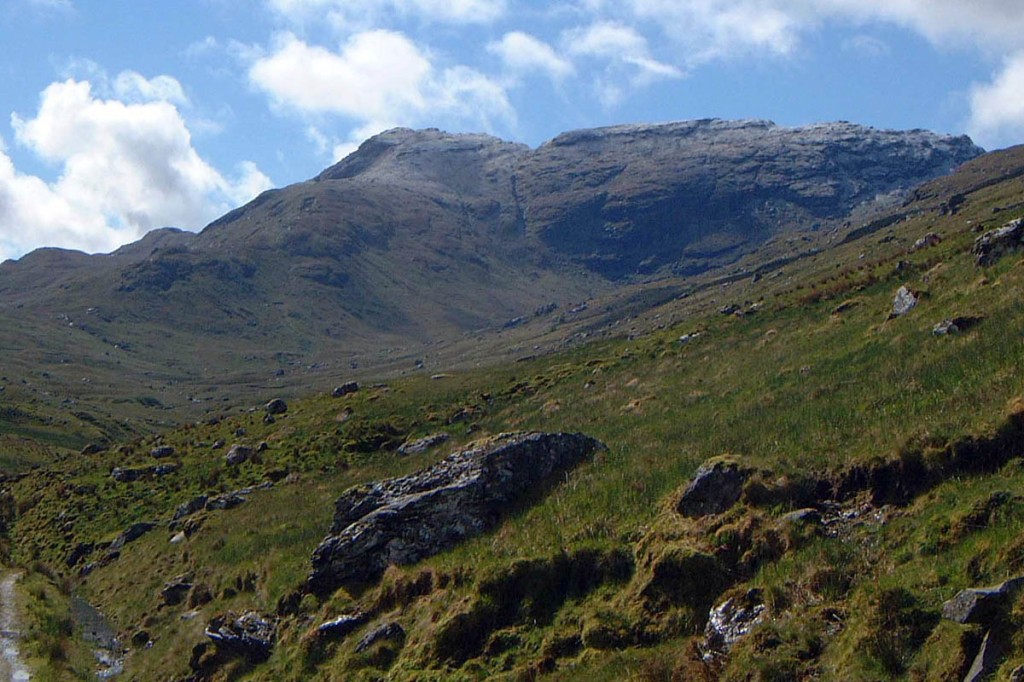 The pair travelled from Glasgow to ascend Beinn a' Chroin. Photo: Mick Knapton CC-BY-SA-3.0