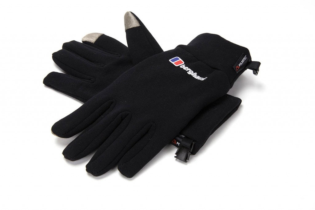Berghaus Touch Screen Glove. Photo: Bob Smith/grough Berghaus Touch Screen Glove. Photo: Bob Smith/grough