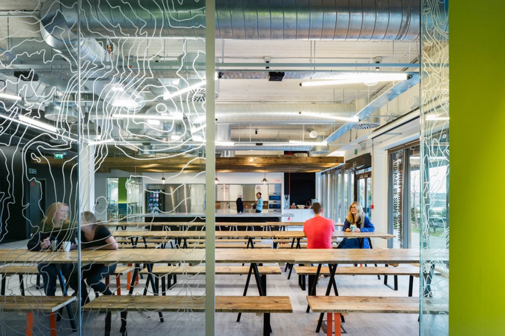 The chalet-style dining area at Berghaus. Photo: Berghaus The chalet-style dining area at Berghaus. Photo: Berghaus