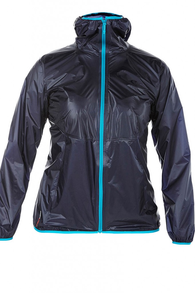 The women's version of the Hyper jacket is even lighter