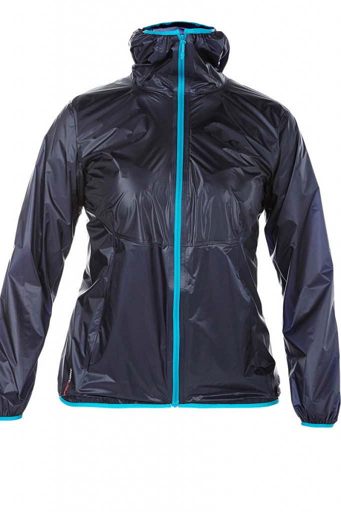 The women's version of the Hyper jacket is even lighter The women's version of the Hyper jacket is even lighter