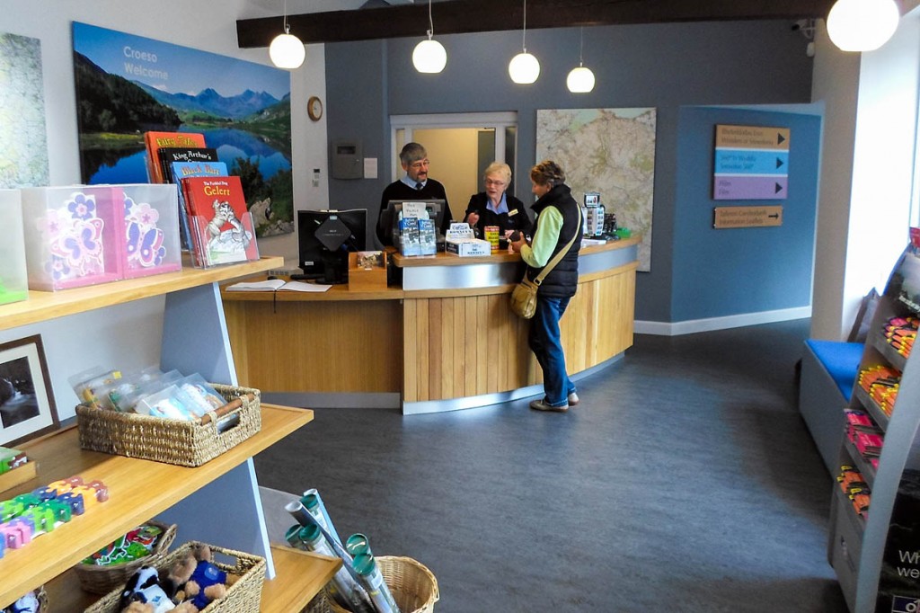 The Betws y Coed information centre will be the only one open all year round. Photo: Snowdonia NPA §The Betws y Coed information centre will be the only one open all year round. Photo: Snowdonia NPA