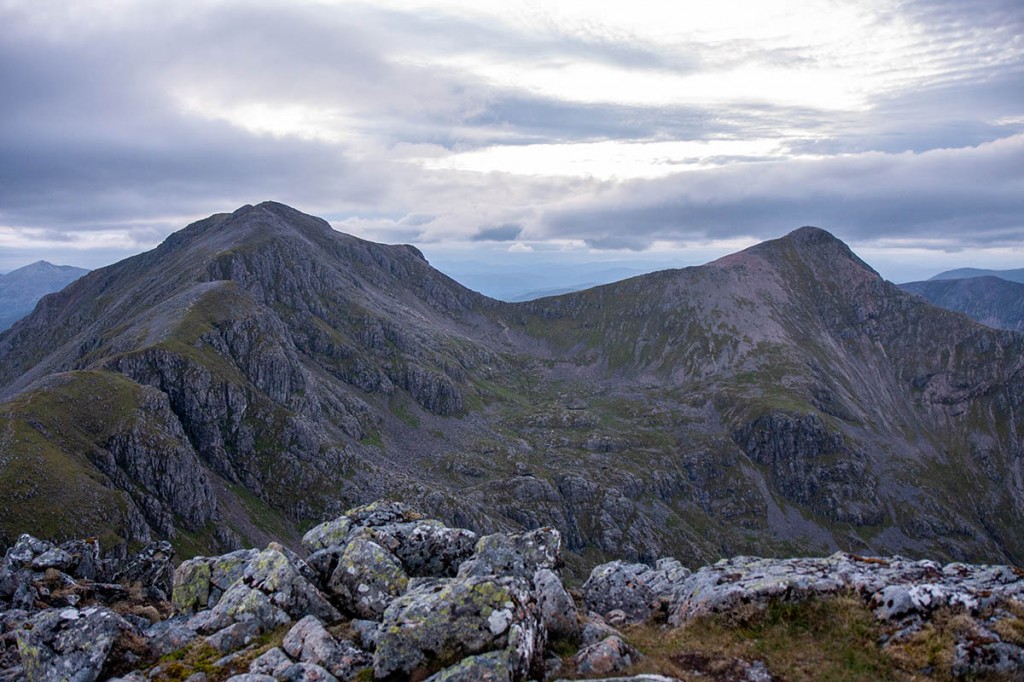 The bodies were found west of Bidean nam Bian, left. Photo: Bob Smith/grough The bodies were found west of Bidean nam Bian, left. Photo: Bob Smith/grough