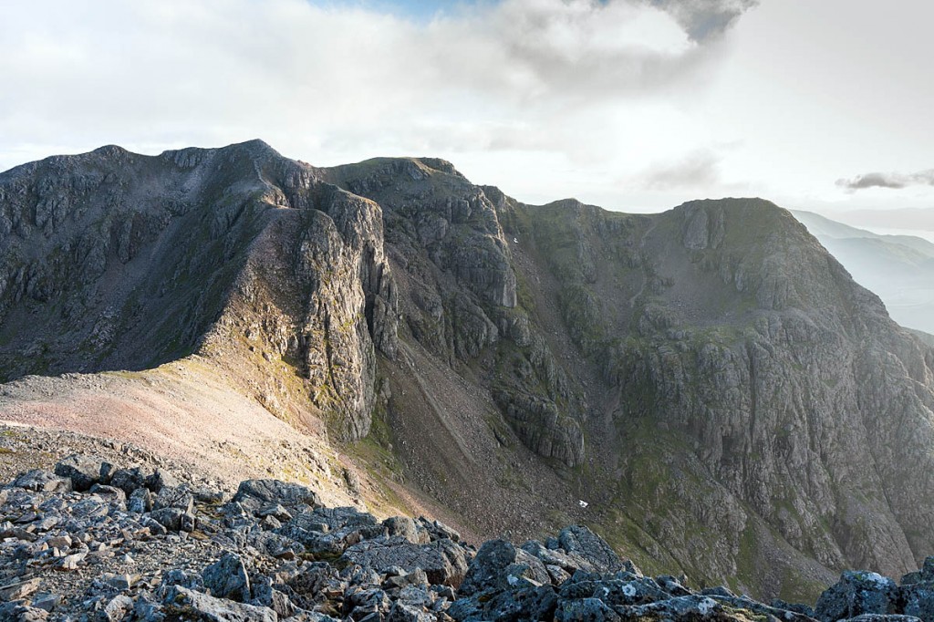 Bidean nam Bian and Stob Coire nam Beith are among the peaks being searched