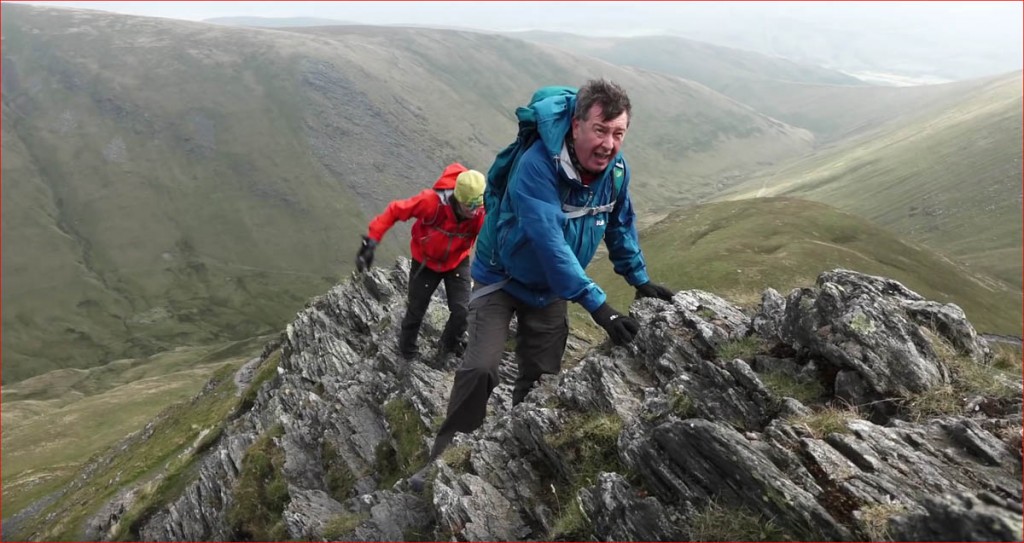 Stuart Maconie and Ed Byrne have an 'interesting' day on Sharp Edge in the film
