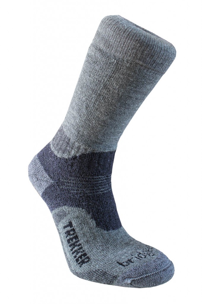 The sock features Bridgedale’s best-selling WoolFusion technology