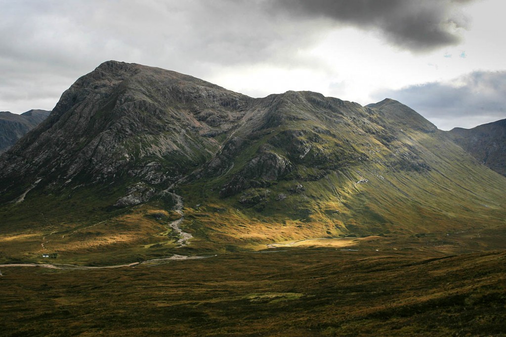 The girl was rescued from Coire na Tulaich on Buachaille Etive Mòr. Photo: Bob Smith/grough