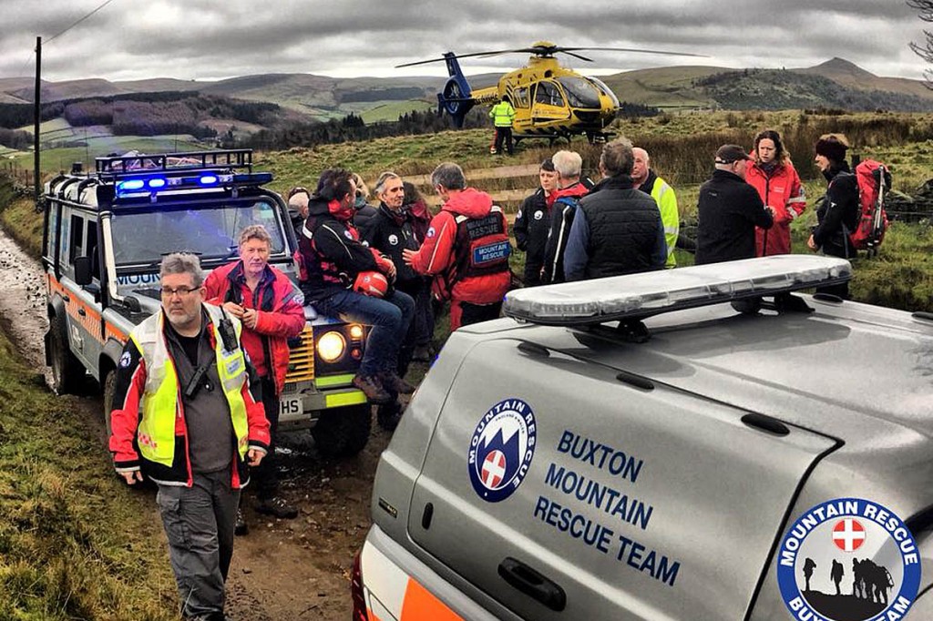 The rescue scene. Photo: Buxton MRT