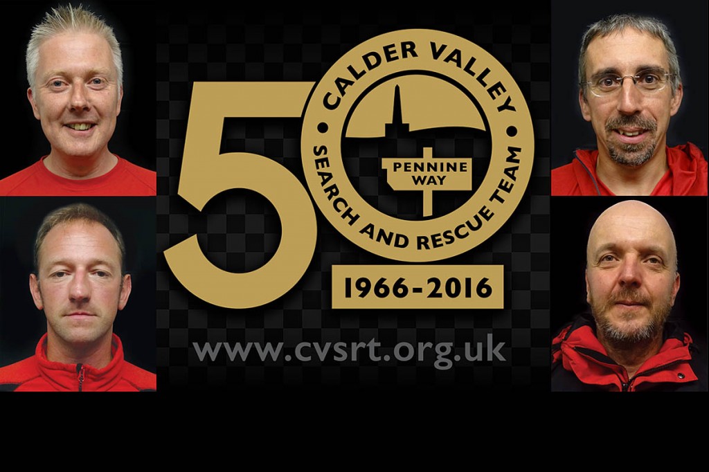 Calder Valley SRT's Challenge team: top, Howard Barton and Alistair Morris; bottom: Tim Ingram and Steve Westwood