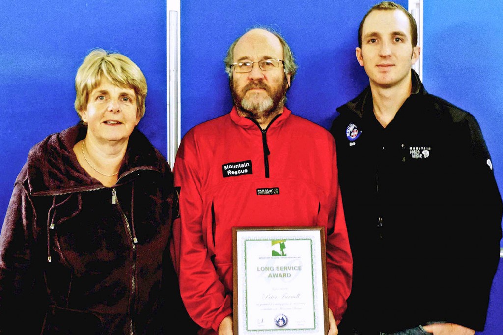 Pete Farnell with wife Anne and son Joe Pete Farnell with wife Anne and son Joe